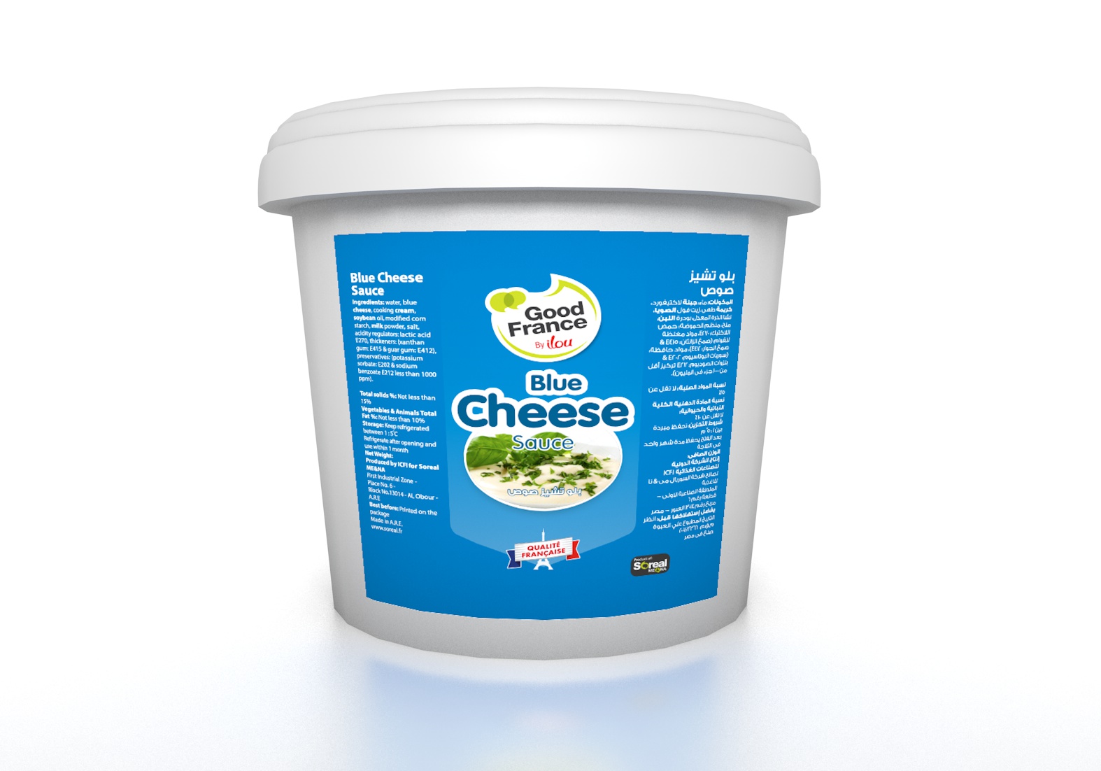 Blue Cheese Sauce Soreal 1 kg