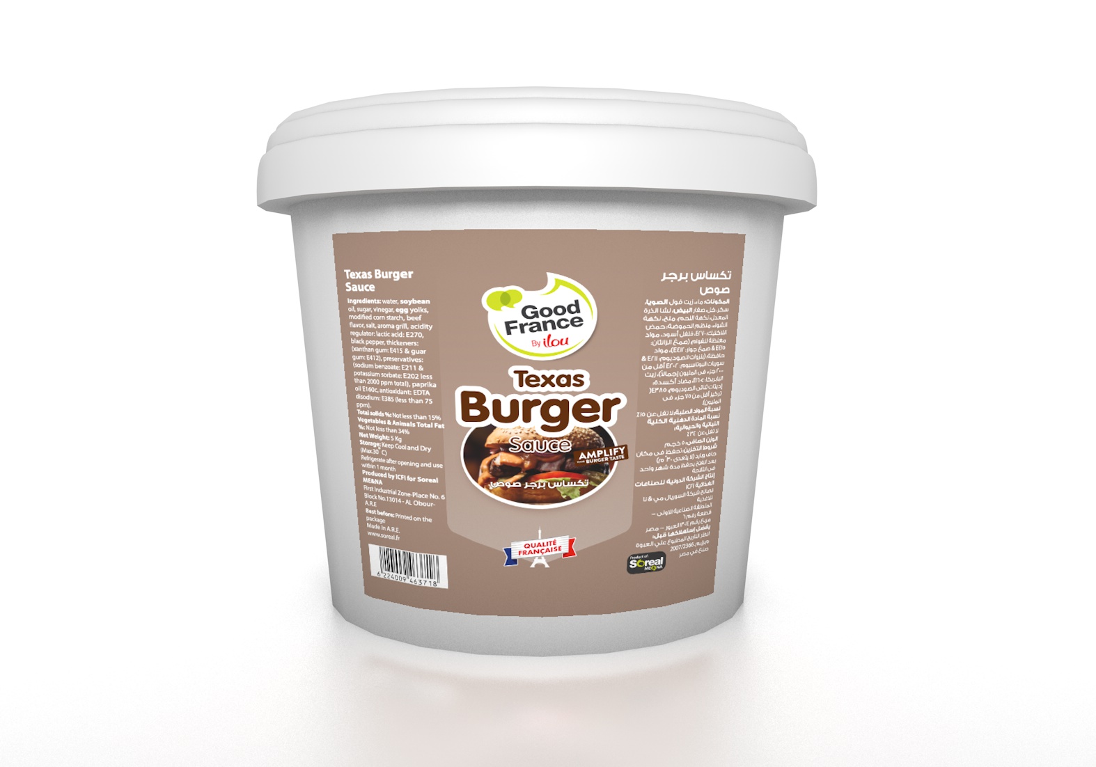 Texas Burger Sauce Soreal 5kg