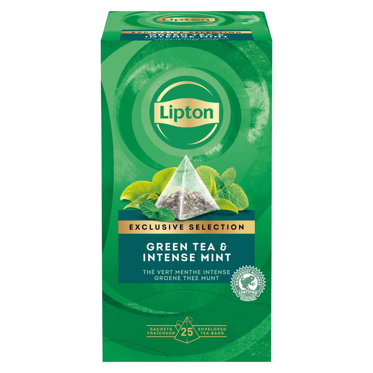 Lipton Green Tea & Mint Strong 25 Tea Bags