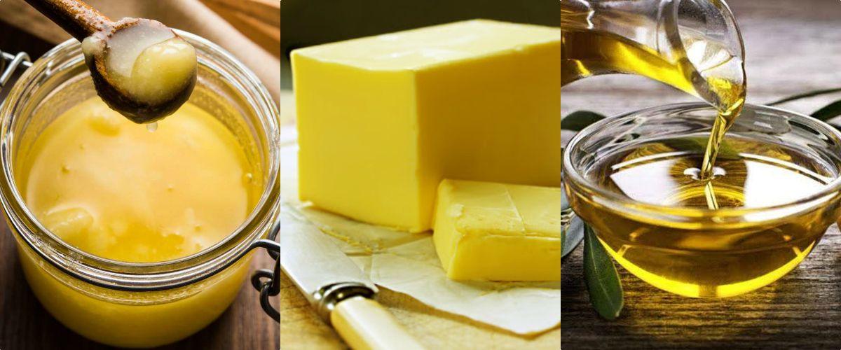 Oil, Ghee and Butter